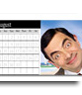 Template to create your free customizable calendar for August 2011. Upload a photo, you can easily edit from this page to make your own photo calendar sheet in English.