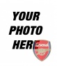 Photomontage of the Arsenal badge on your photo.