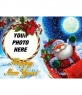 Photomontage to put your picture in a rounded photo frame with a loop, in which