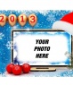 In this Christmas card to congratulate the new year 2013, your picture will be in a