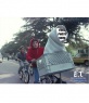 ET the Extra Terrestrial ET photomontage up on the bike with your own
