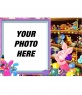 Child picture frame: in the toy store
