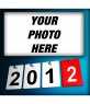 Postcard to put your photo with posters of 2012