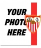 Put the shield and the colors of Seville with your