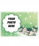 Post to congratulate Christmas with Christmas landscape