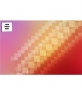 Fund twitter orange and lilac abstract square