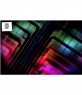 Twitter background template with bastract lines customizable with your photo: