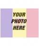 Draw the ANDORRA flag on a photo