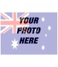 Draw the AUSTRALIA flag on a photo
