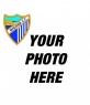 Add to your profile picture the Malaga football club shield online and free