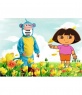 Monkey costume for children to do online with your photo