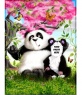 Panda costume. Photo montage to put your photo on a