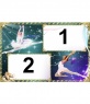 Photo frame for two pictures of ballet