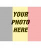 Draw the BELGIUM flag on a photo