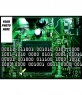 Twitter background to to with your photo of electronic circuit and binary numbers