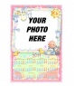 Calendar for 2011 in Castilian, customized with the image of your choice