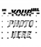 Calendar page of April 2011, which you can edit the background, adding your picture or digital photo. You have a white square on each day that makes the notes.