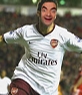 Photomontage in which to put a face to Cesc Fabregas, Arsenal's shirt
