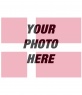 Draw the DENMARK flag on a photo