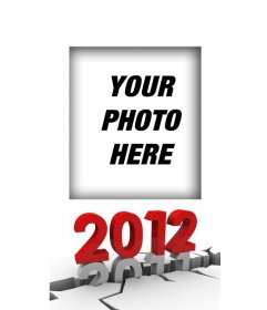 Year 2012 ending in 2011. Put your picture and make a pretty