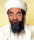 Photomontage of Osama Bin Laden, put your face in the public enemy number one of the