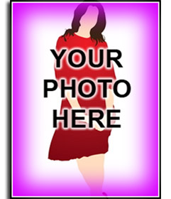 Photomontage, put a border or frame pink gradient. To decorate your photos. See other free photomontages on this page. Get a professional finish in an easy and