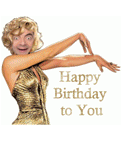 Happy Birthday card Birthday Marilyn Monroe