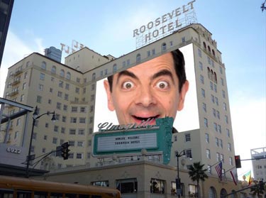 photomontage to put your photo into a poster of a famous Hollywood hot
