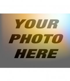 Photo filter of light and color
