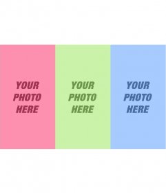 Pop Art Warhol Effect of various green and fuchsia pink