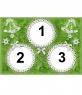 Christmas photo frame for 3 photos