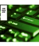 Background for twitter with your photo of illuminated keyboard