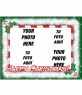 Christmas card to make with your favorite photos (4) reading HAPPY
