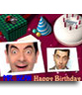Birthday card with two photos