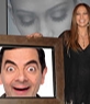 Photomontage of Jennifer Lopez to get a photo with her