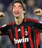 Photomontage of Kaka with black and red shirt Milan to put your face