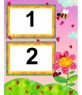 Photo frame, bee and flower