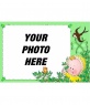 Photo frame for children and baby birds
