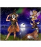 Photomontage for children little fairy costume