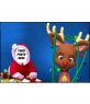Photomontage of little Santa Claus costume, Santa Claus