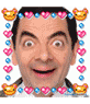 Animated photo frame to do with your phot of hearts in motion