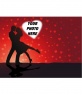 Postal to make love with your picture is in the air