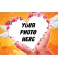 Postcard Valentine's day Day, my heart is in your