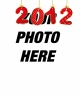 Put your numbers in your photo of the new year 2012 with an effect as if they were