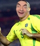 Ronaldo with Brasil football