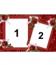 Photo frame with roses. Make this photomontage free and easily from this page. You can send as a valentine personalized e-mail.