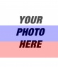Collage template to paint a face or picture on transparency with the flag of Russia,