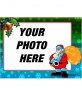 Christmas card of Santa Claus