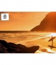 Twitter background template with your photo: surfer in the