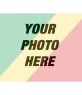 Photomontage to paint a face or picture with the flag of The Republic of Congo, just